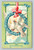 Birthday Greetings kissing doves in wreath