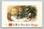 New Year Wishes greeting card design from 1911 by John Winsch, Germany