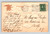 Airbrush red poppy embossed flower postcard 1907
