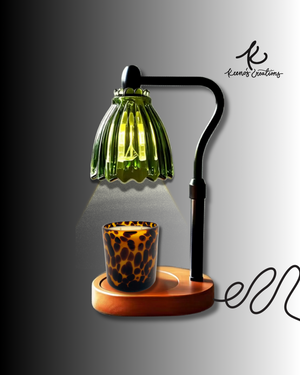 Emerald Glow - Candle Warmer Lamp