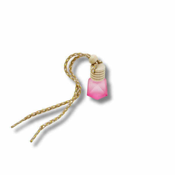 Frosted Pink Car Diffuser - Rhombus