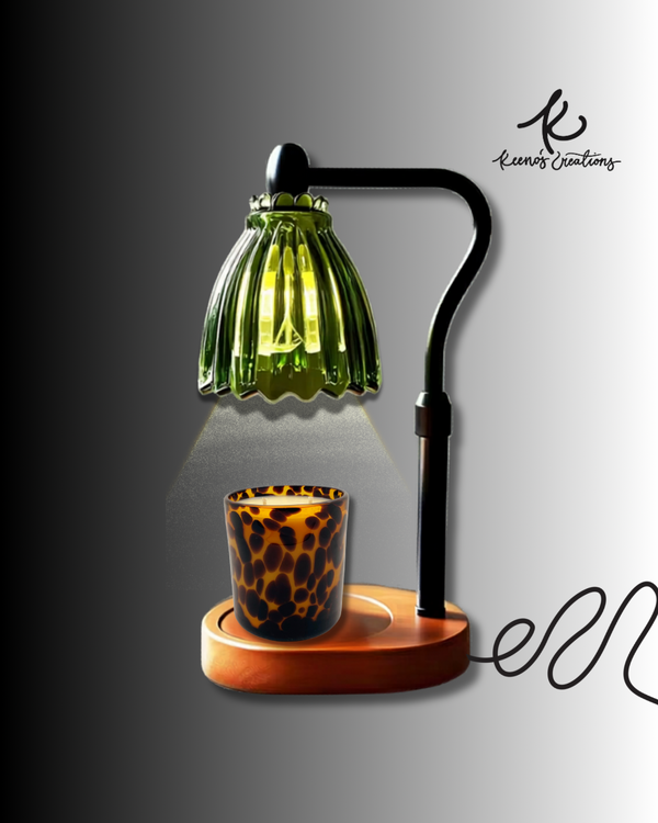 Emerald Glow - Candle Warmer Lamp