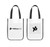 YogaSix - Small Shopping Tote - White (Pack of 100)