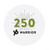 YogaSix - 250 Warrior Challenge Sticker - White (Packs Of 50)