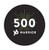 YogaSix - 500 Warrior Challenge Sticker - Black (Packs Of 50)