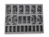 Models pictured are for size comparison only. They are the personal property of Battle Foam employees and are not included with the purchase of this tray. The fit of the models are not endorsed or affiliated with Games Workshop Limited in any way.