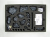 Models pictured are for size comparison only. They are the personal property of Battle Foam employees and are not included with the purchase of this tray.  The fit of the models are not endorsed or affiliated with Games Workshop Limited in any way.