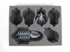Models pictured are for size comparison only. They are the personal property of Battle Foam employees and are not included with the purchase of this tray. The fit of the models are not endorsed or affiliated with Games Workshop Limited in any way.