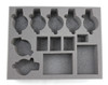 (Space Marines) 6 Space Wolves Thunderwolf 2 Rhino Foam Tray (BFL-3)