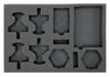 (Aeronautica Imperialis) Vulture Gunships Foam Tray with Unassembled Flight Stands (BFS-1)