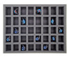 40K Primaris Space Marines 40 Varied Troops Foam Tray (BFL-2)