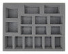 Battle Foam Large Stacker Box Kingdom Death Gambler's Chest Load Out (Black)