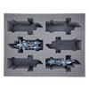 Warhammer: The Old World Warriors of Chaos 6 Chariot Foam Tray (BFL-4.5)