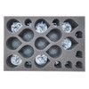 Legions Imperialis Dark Mechanicum 12 Stalker 8 Scout Host Foam Tray (BFS-1.5)