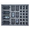 Warhammer: The Old World Empire of Man 4 Steam Tank 6 Cannon & Mortar  Foam Tray (BFL-4)