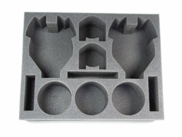 (Eldar) 2 Eldar Tank 3 Wraithlord 2 War Walker Foam Tray (BFL-4.5)