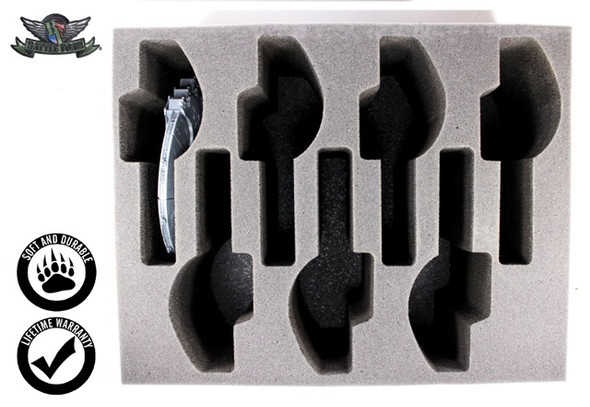 (Necron) 7 Necron Flyer Foam Tray (BFL-6.5) (Necron) 7 Necron Flyer Foam Tray (BFL-6.5)