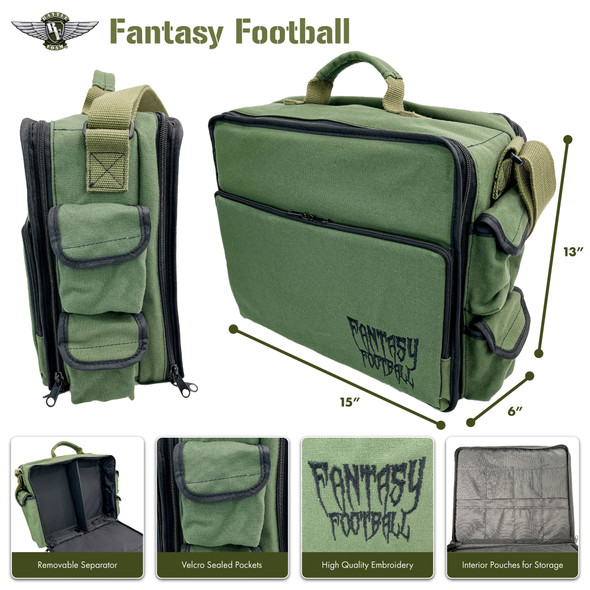 Fantasy Football Bag Custom Load Out