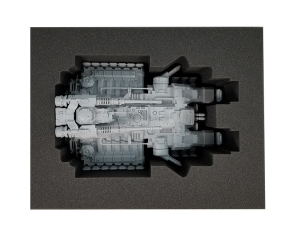 (Primaris Marine) Astraeus Super-Heavy Tank Foam Tray (BFL-5)