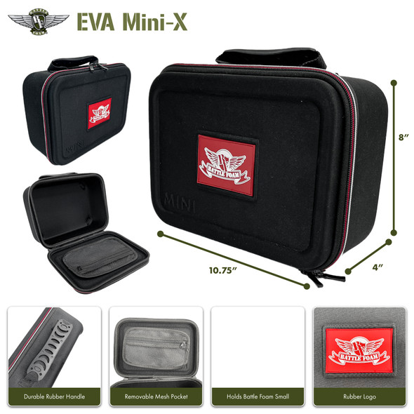 (Mini) EVA Mini-X Kill Team Micro Troop and Pluck Foam Load Out (Black)