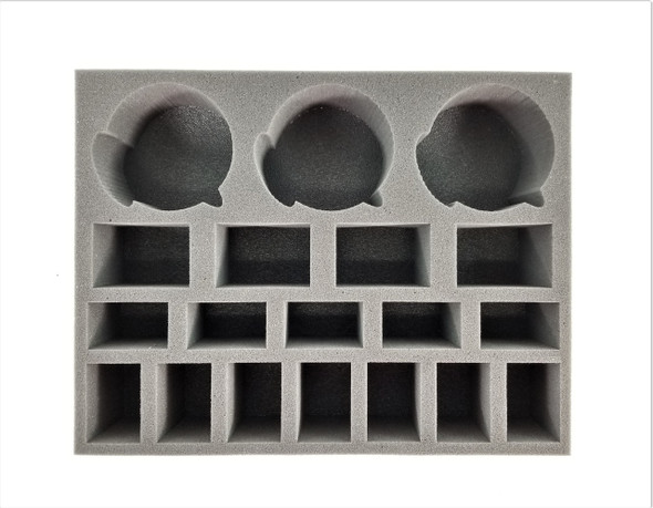 (Chaos Space Marine) Chaos Obliterators Greater Possessed and 3 Venomcrawler Foam Tray (BFL-4) (Chaos Space Marine) Chaos Obliterators Greater Possessed and 3 Venomcrawler Foam Tray (BFL-4)
