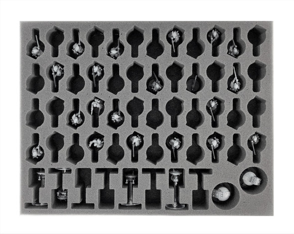 (Tau) 48 Troop 8 Drone Foam Tray (BFL-1.5) (Tau) 48 Troop 8 Drone Foam Tray (BFL-1.5)