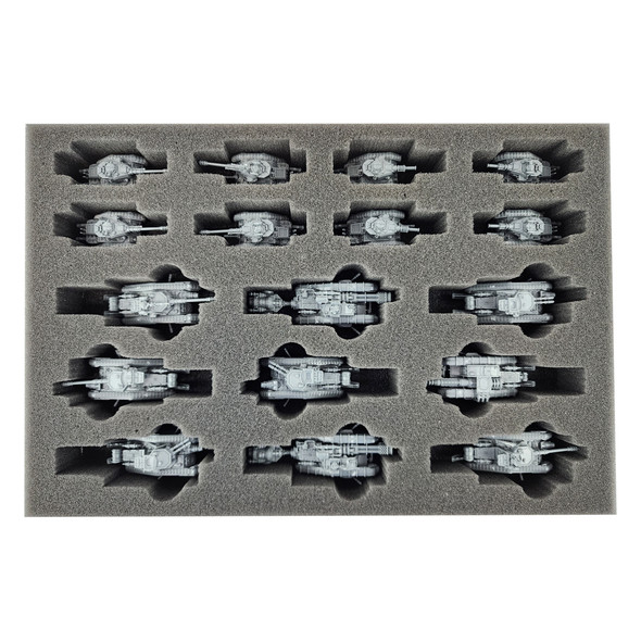 Legions Imperialis 9 Malcador Infernus 8 Malcador Valdor Foam Tray (BFS-1)