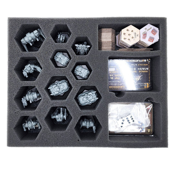 BattleTech Mercenaries Game Box Foam Tray (MIS-2.5)