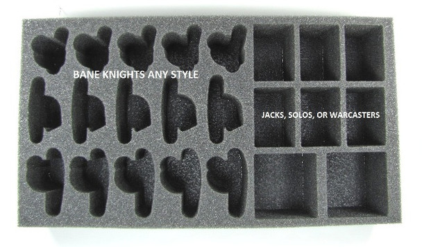 (Cyrx) Cryx Bane Knights Troop Foam Tray (PP-2.5)