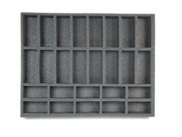 (Gen) Flames of War 10 Small 16 Medium Tank Foam Tray (BFL-1.5)