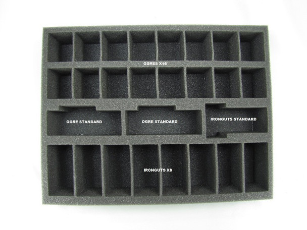 Ogre Kingdom Core Troop Foam Tray (BFL-2.5)