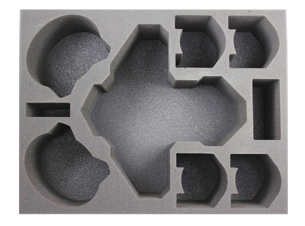 (GK/INQ) 1 Stormraven 4 Dreadnought 2 Dreadknight Foam Tray (BFL-4.5)