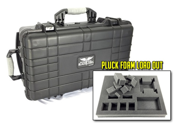 The Fitzgerald Black Label Case Pluck Foam Load Out