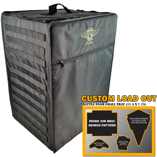(1520) P.A.C.K. 1520XL Molle Half Tray Custom Load Out (Black)