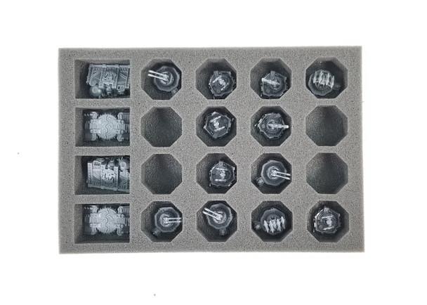 (Aeronautica Imperialis) Imperial and Ork Ground Assets Foam Tray (BFS-1)