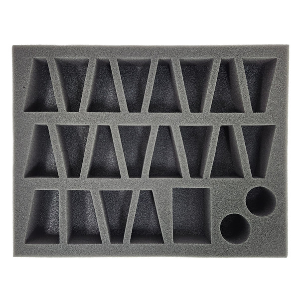 40k Tyranids NEW 20 Hormgaunts 2 Ripperswarms Foam Tray (BFL-2)