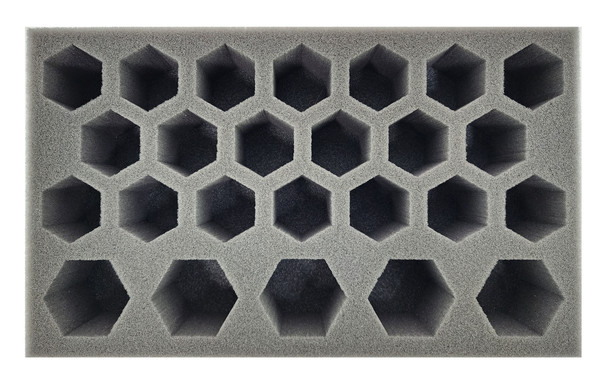 BattleTech 20 Small 5 Medium Hex Foam Tray (SD-2)