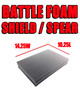 Shield/Spear Foam Trays (14.25W x 10.25L)