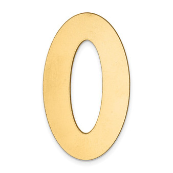 14k Yellow Gold Oval W/hole Stamping - YG1112/32