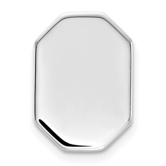 Sterling Silver Rhodium-plated Tie Tac