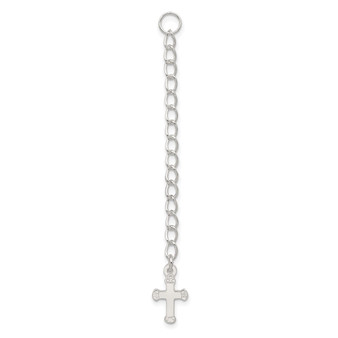 Sterling Silver Cross 2 Inch Chain Extender
