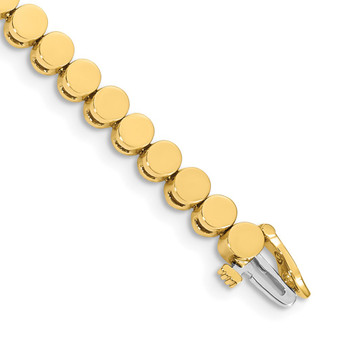 14k Yellow Gold Holds 39 Stones Up To 3mm, Add-a-diamond Bracelet Fine Jewelry Gift