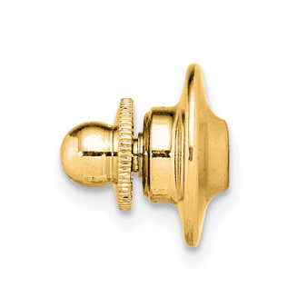 Brass Yellow Clutch Back Component - BY4765