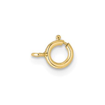 Gold Filled 4.75mm Spring Ring W/ Open Ring Clasp