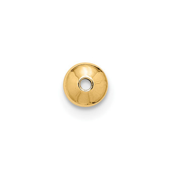 Gold Filled 4.6 X 2.4mm Polished Saucer Bead