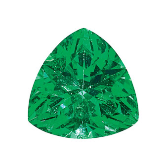 May Imitation Emerald 4mm Trillion
