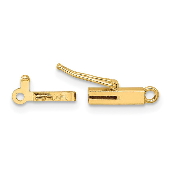 14k Yellow Gold Replacement Tongue For Rectangle Barrel Clasp - YG1821X