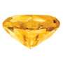 CITRINE, 6MM HEART FACETED, AA QUALITY
