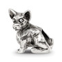 Sterling Silver Reflections Chihuahua Bead Fine Jewelry Gift
