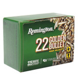 Remington Golden Bullet 22 Long Rifle Ammo 36 Grain High Velocity Copper Plated Hollow Point - 1622E